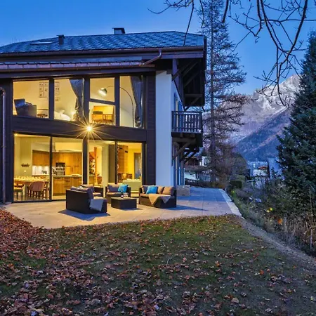 Appartement Luxury Ambre 240m2 Mt Blanc View Sauna Chamonix